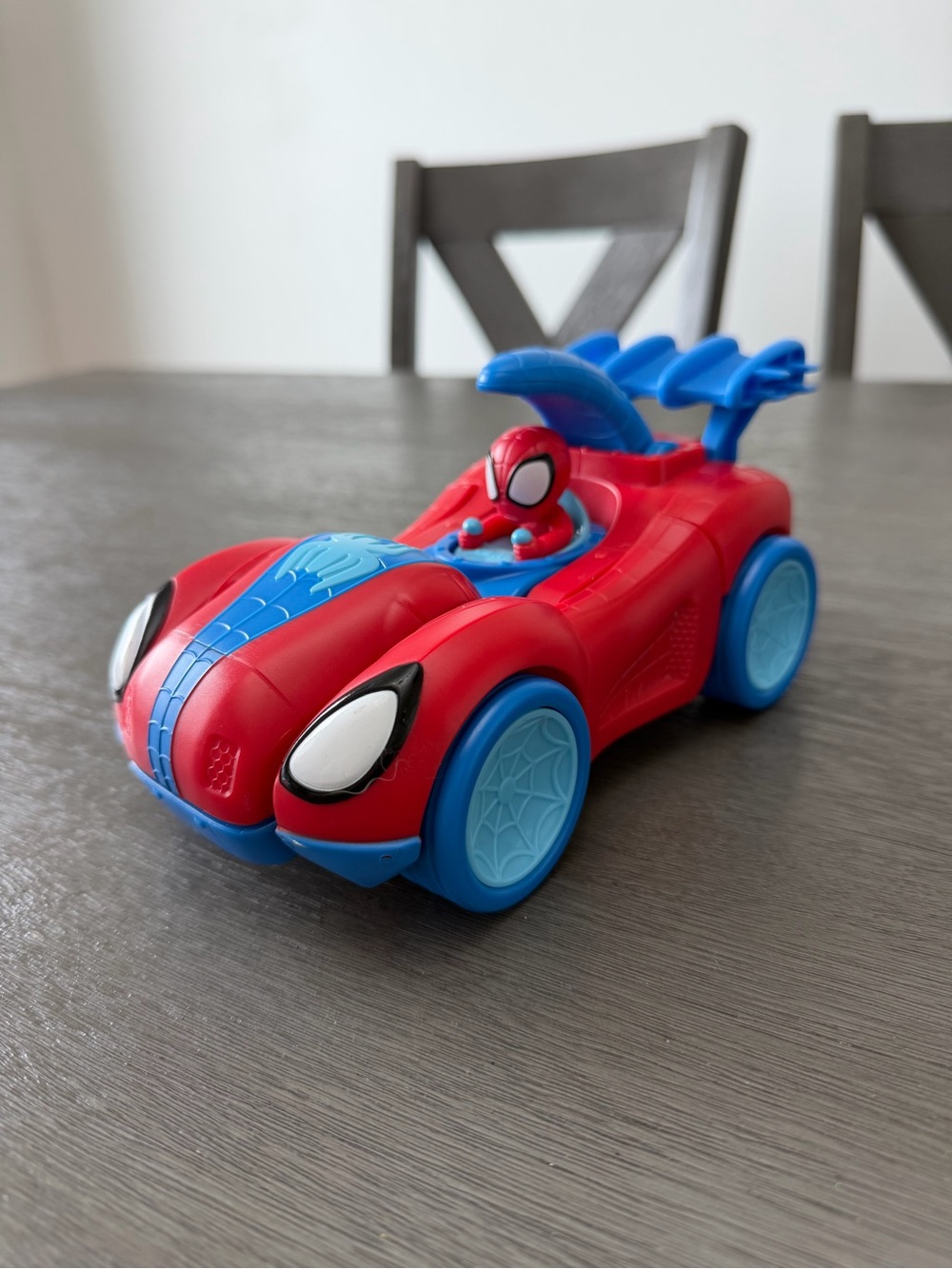 Spiderman Red and Blue Web Racer Toy Car